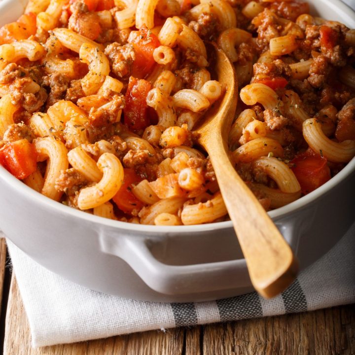 American Goulash (aka Cheesy Beef & Noodles)