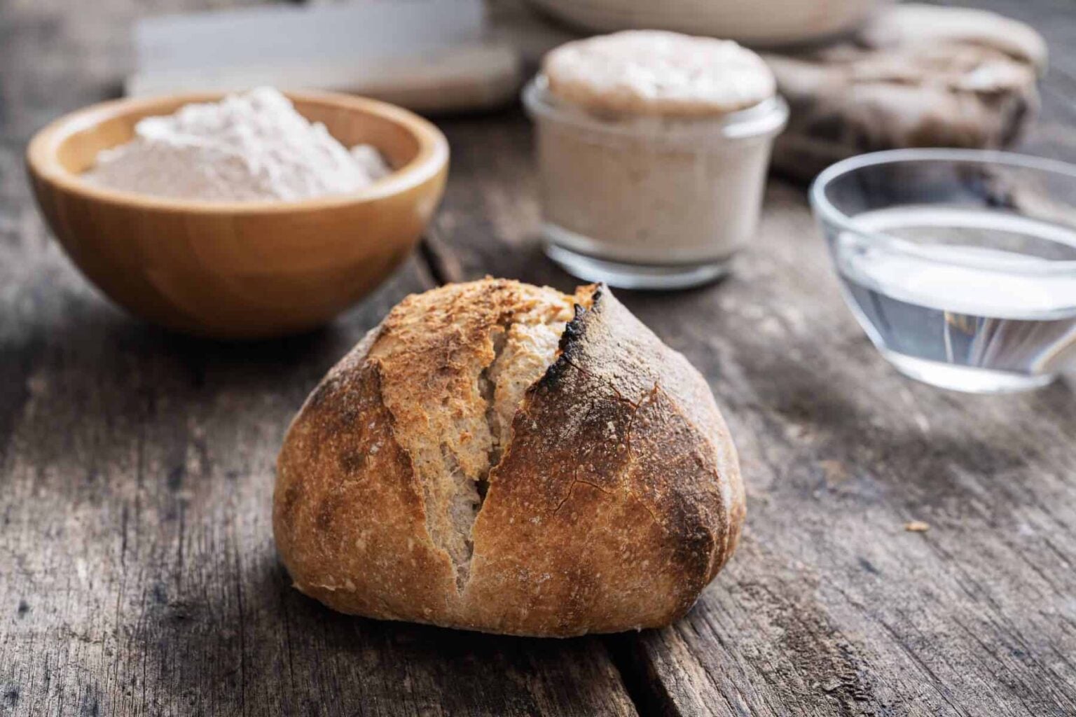 Picture of Easy Sourdough Beginner Guide using Stiff Starter Method | Rose Colored Home